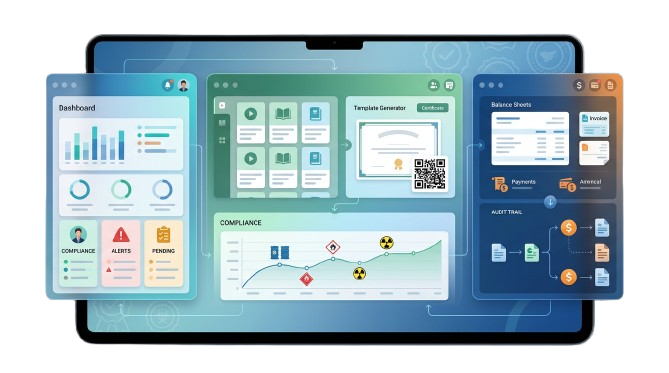 Hazardous Goods ERP Dashboard