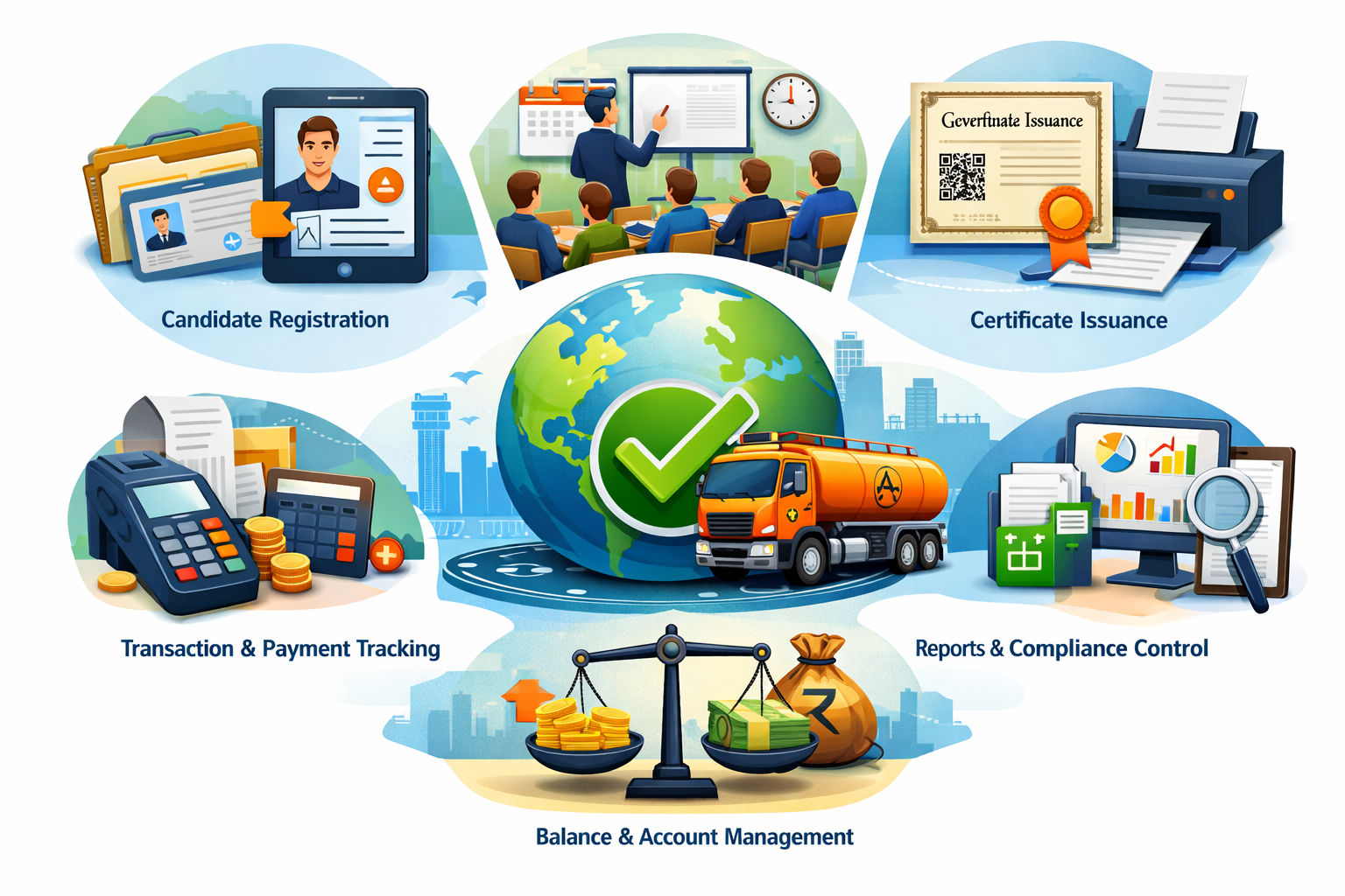 Hazardous Goods ERP Dashboard